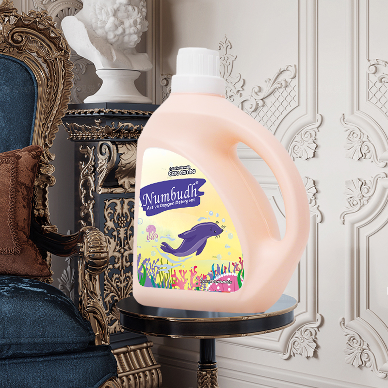 英国南堡洗衣液3kg活氧净白热销持久留香除菌去污力强正品