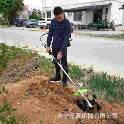 四冲程汽背油旋耕式机小型负丘锄地机果园陵松土机 - 图0