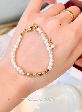 JINYU天然淡水珍珠手链女款