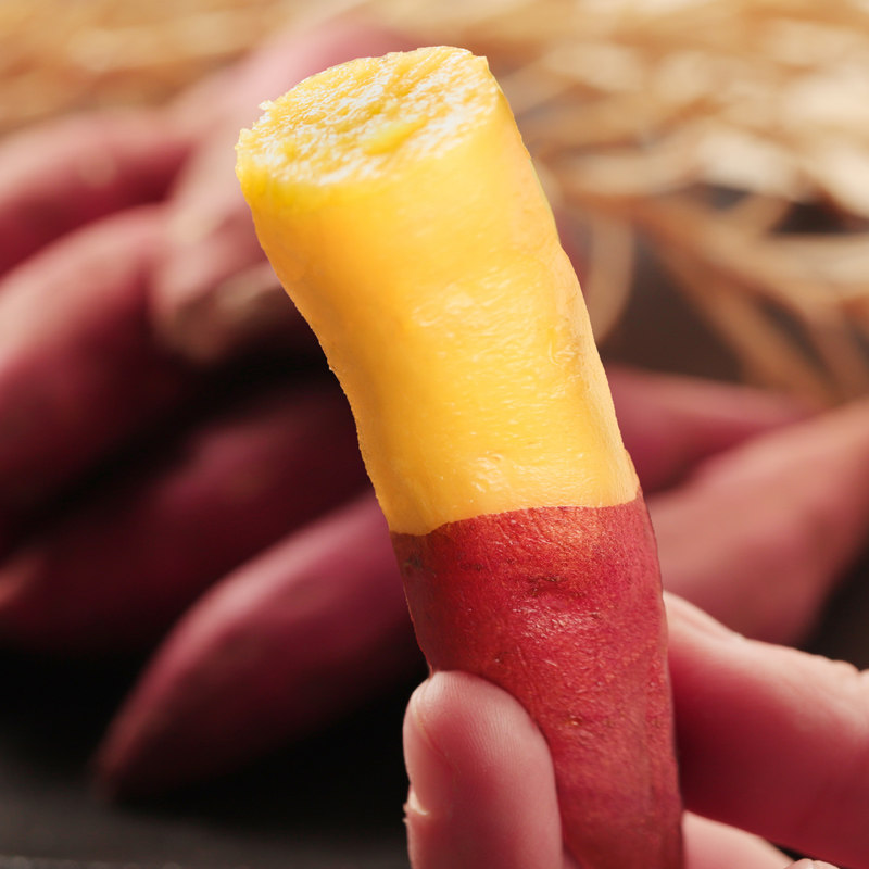 临安天目山小香薯心香正宗新鲜红薯 赫杰哥番薯