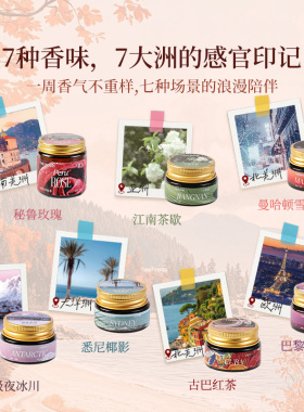 未知气味漫游世界香薰蜡烛礼盒
