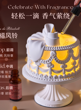 未知气味生日蛋糕精油香薰灯高级香氛小夜灯送闺蜜生日礼物女生