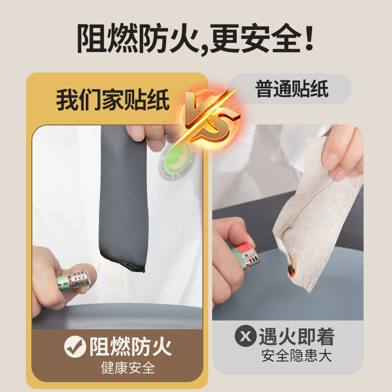 防盗门贴纸入户门改色贴膜磨砂黑色加厚自粘房门翻新木门改造遮丑 - 图3