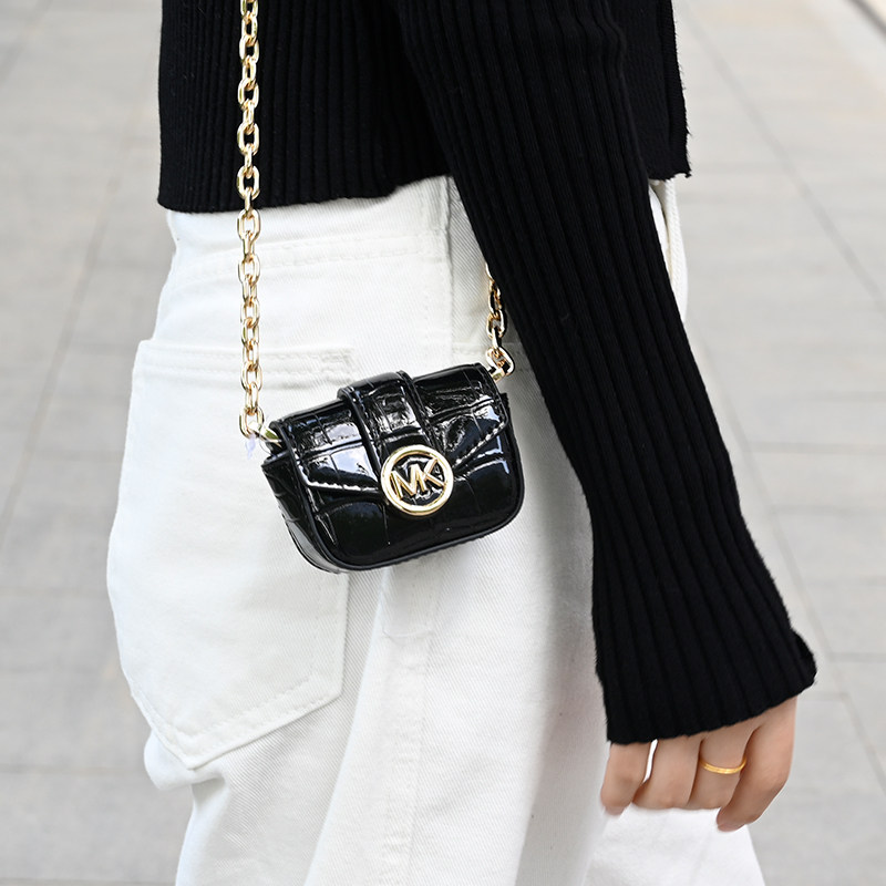 mk新款carmen超迷你女士锁斜挎包 GRACE海外女士包袋