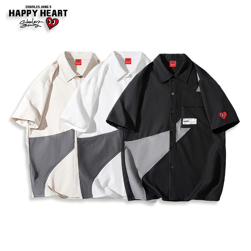  查尔斯桃心服饰衬衫