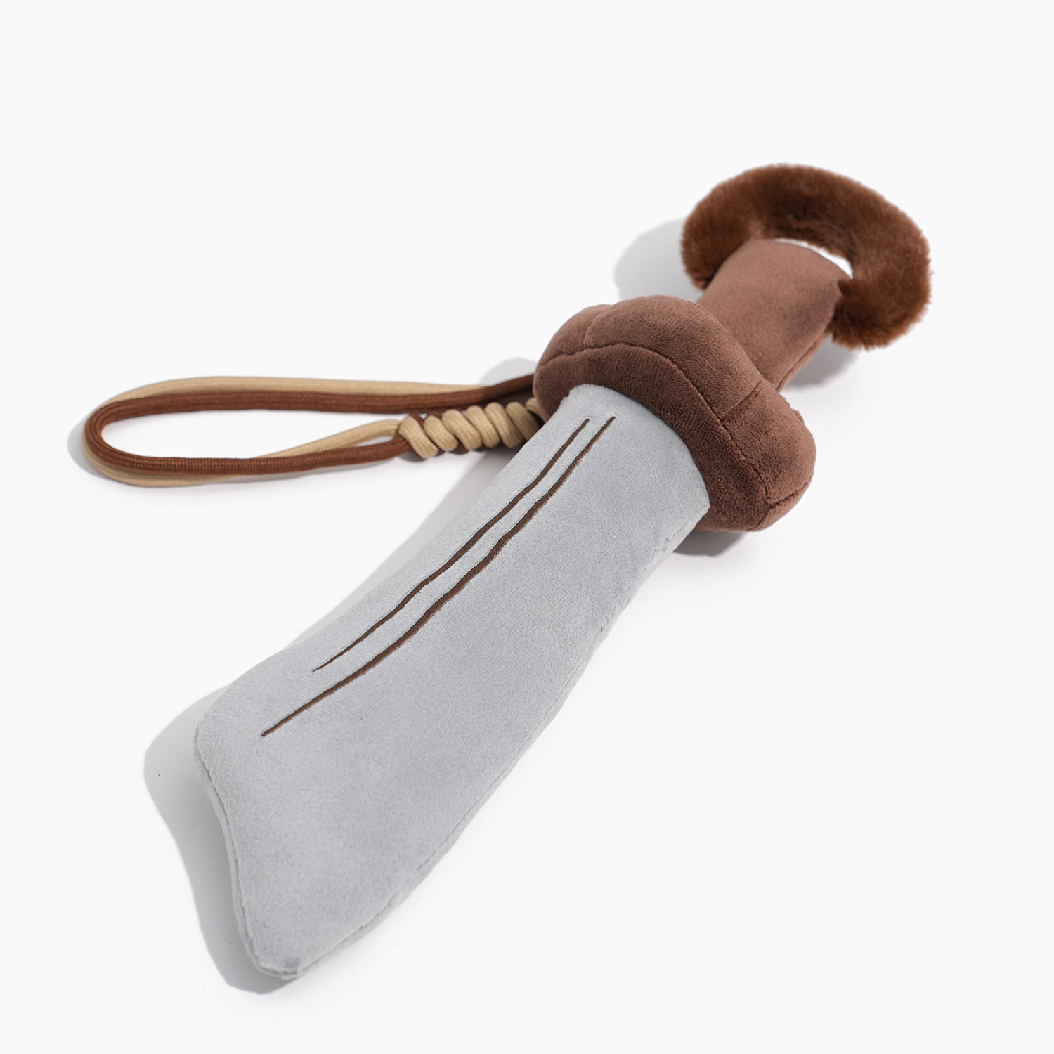 【中国刀剪剑博物馆】叨了毛绒玩具挂件文创大刀造型可爱萌趣