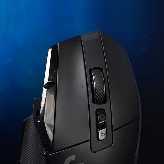 顺丰罗技G502 X无线游戏鼠标RGB充电PLUSE笔记本台式电脑工学拆包