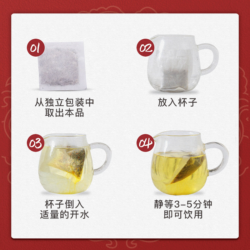 北京同仁堂菊花决明子茶养肝明目茶 医来康大药房养生茶