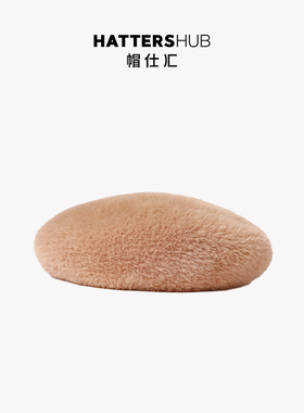 帽女仿水貂毛文艺秋冬