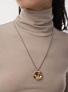 咖啡豆吊坠GOOGMO锁骨链