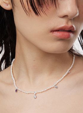 GOOGMO微光系列天然珍珠项链