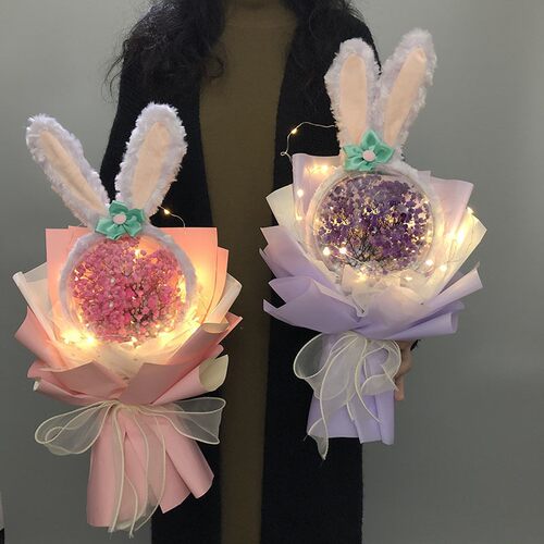 星黛露花束小众的礼物女友生日毕业送女生闺蜜女孩七夕情人节 - 图2