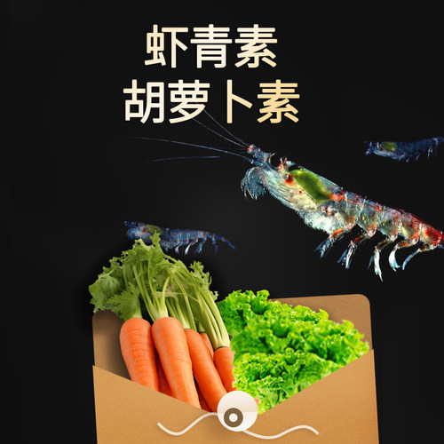 鱼食迷你鹦鹉鱼专用饲料白金宝蓝鹦鹉小型鱼热带鱼饲料小颗粒鱼粮 - 图2
