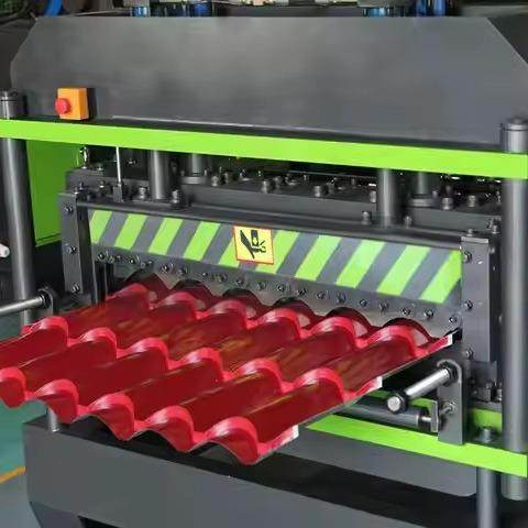 琉璃瓦屋面板制作机金属瓦制作机钢踏步瓦屋面板辊压成型机,淘宝优惠券,粉丝福利购,淘宝优惠卷