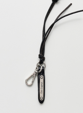 【OUR LEGACY】hug 2026春夏新款简约钥匙圈项链