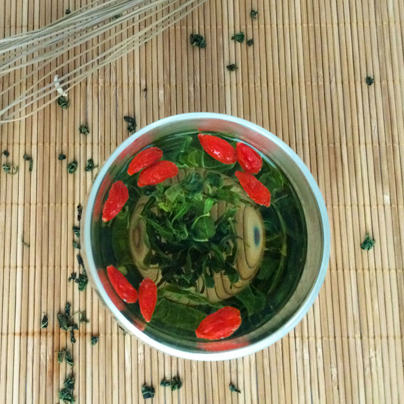 头茬枸杞芽茶牙叶子宁夏尖构杞叶茶 中杞滋补养生枸杞原浆/枸杞制品