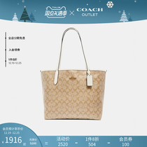 (Christmas Gifts) COACH Coco-Chi Ole Ladies Classic Logo CITY Totbag
