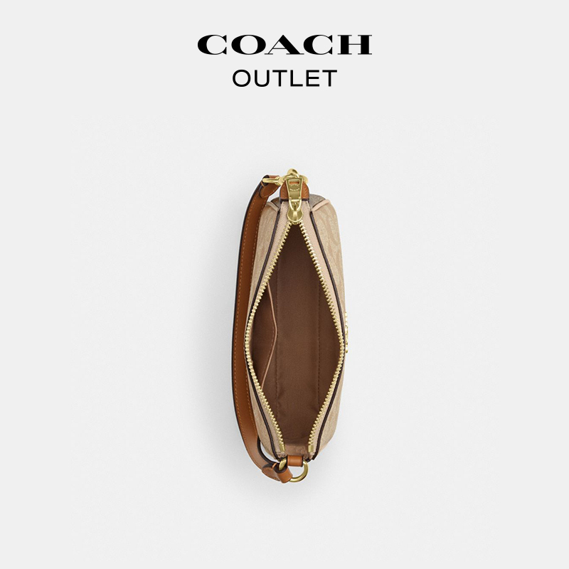 COACH/蔻驰奥莱女士经典标志拼色老花NOLITA 19号手袋手提包单肩 - 图2