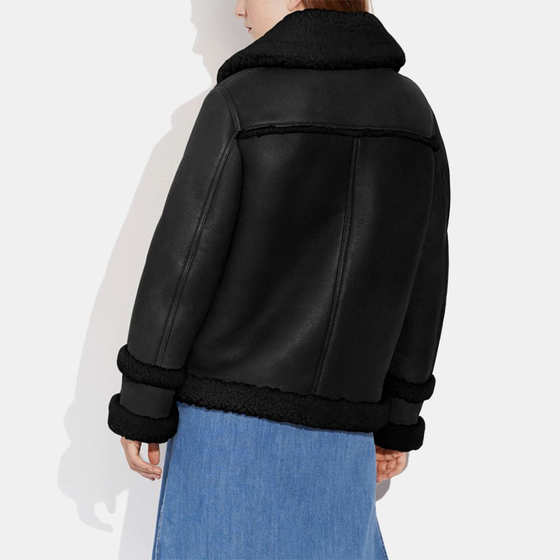 COACH/蔻驰奥莱女士飞行员夹克