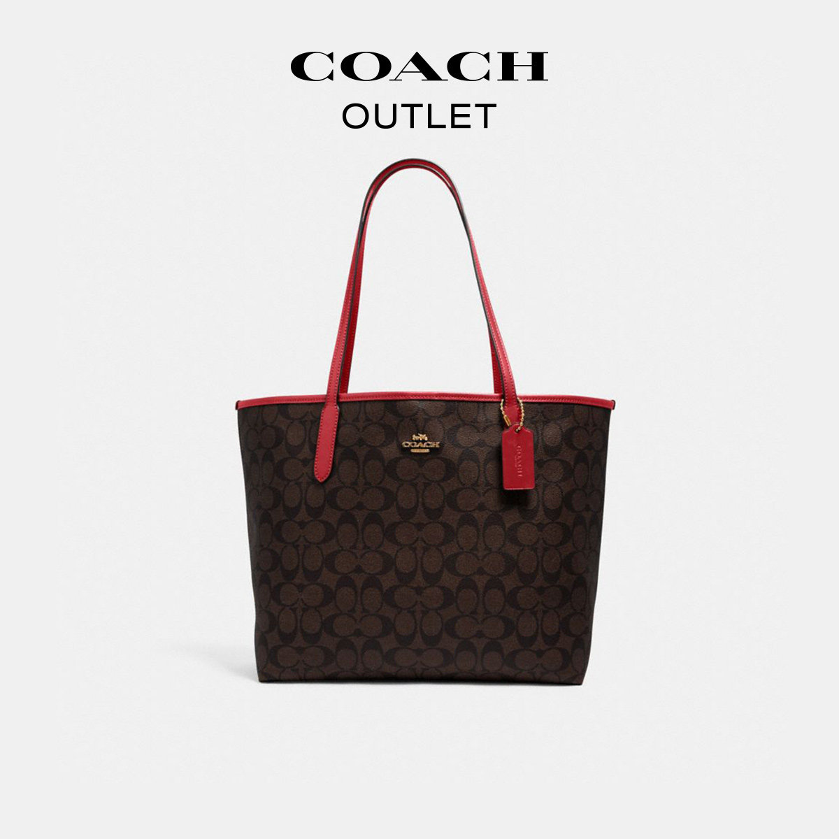 【新年礼物】coach /蔻驰奥莱托特包 COACHoutlet女士包袋