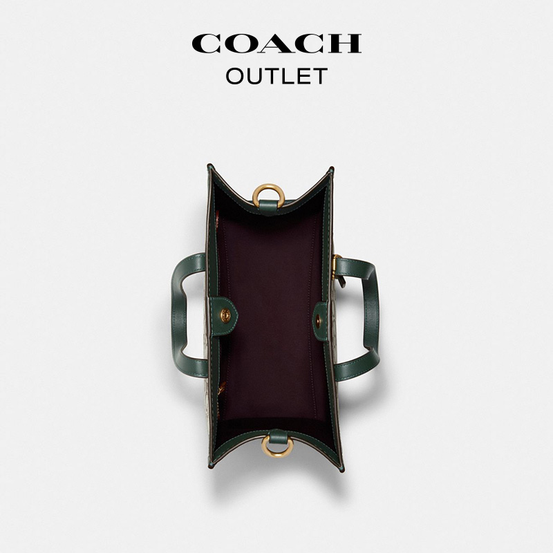 COACH/蔻驰奥莱女士经典标志FIELD tote 30号托特包 - 图2