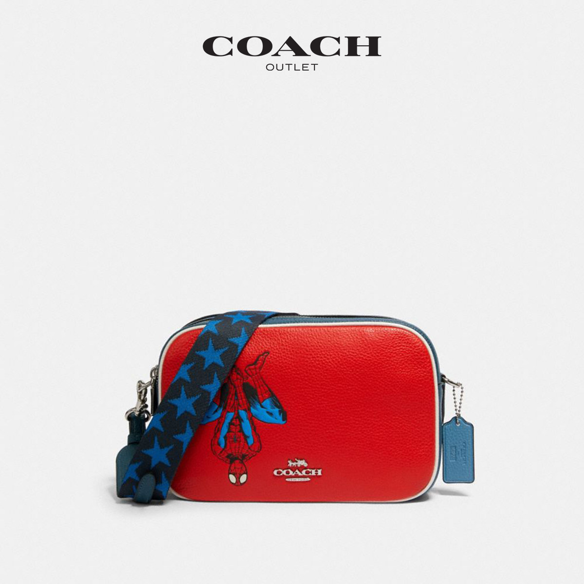 【新年礼物】coach x marvel斜挎包 COACHoutlet女士包袋