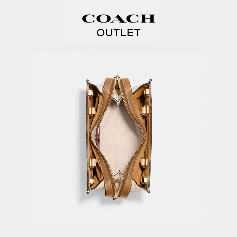 COACH/蔻驰奥莱女士经典标志提花织物ROGUE 25号手袋 - 图1