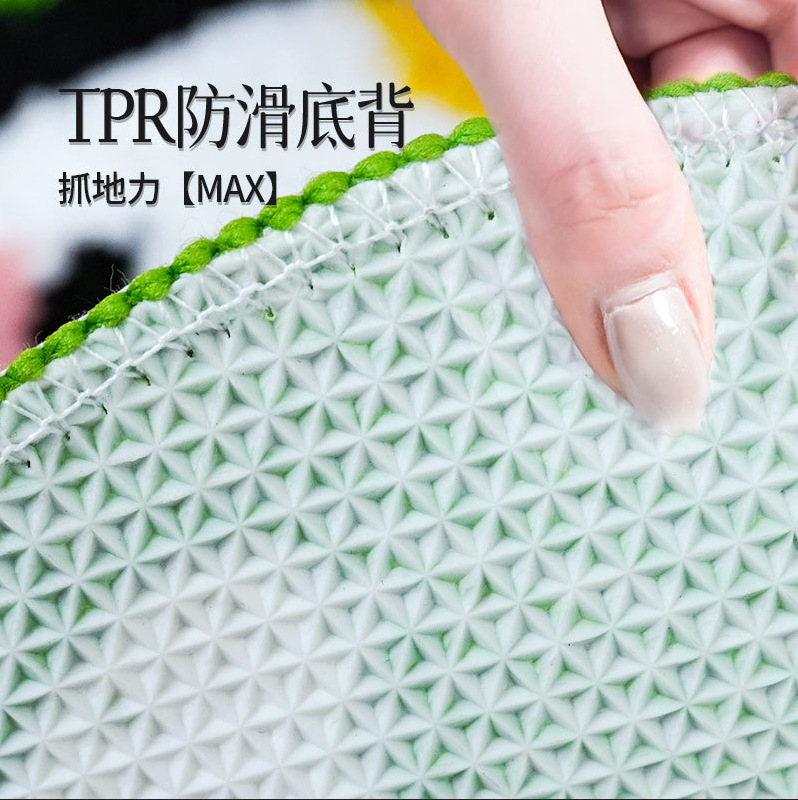 圆形 植绒地毯浴室卧室簇绒地毯定制客厅地毯苔藓地毯 - 图2