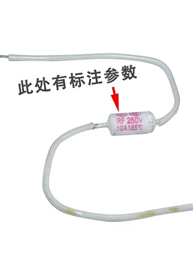 电饭锅电饭煲保险丝rf250v10a120a185度陶瓷热熔断温度保险管