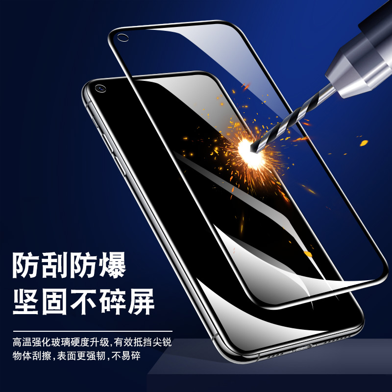 oppoa96钢化膜360度防窥a96全屏覆盖oppo防摔5G防爆opopa1i全包oppa1s防偷窥不碎无白边0pp0新款保护贴手机膜 - 图2