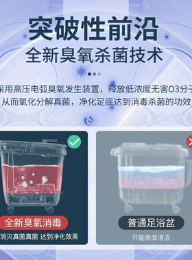 奥克斯家用恒温按摩深桶足浴器
