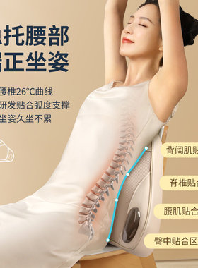 奥克斯正品电动车载经络疏通靠枕