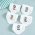 XMUM newborn baby cotton gauze 6-layer saliva towel baby face towel children small towel Class A cotton handkerchief