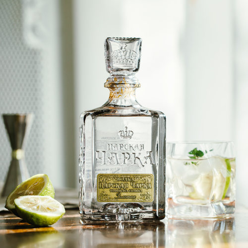 俄罗斯进口Vodka沙皇金樽牌 金标银标风味伏特加酒 洋酒 烈酒 - 图1