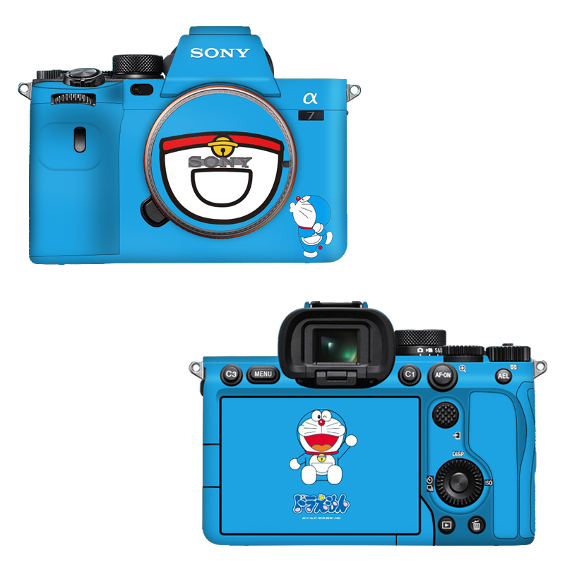 卡通全包适用索尼相机A7M4/M3/M2 A7R2/A7S2/A92/A1贴纸保护贴膜 - 图2