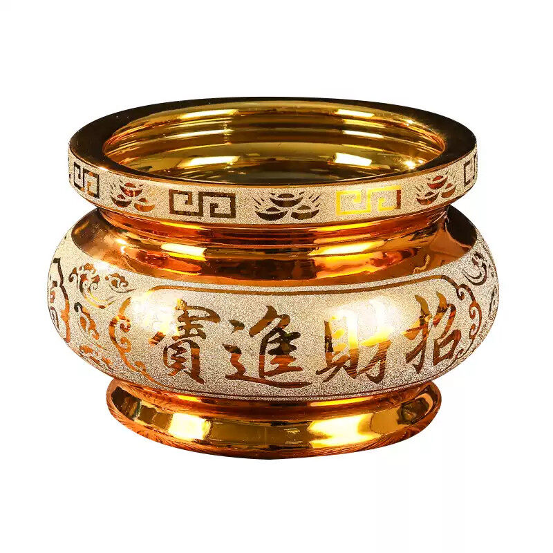家用供奉香炉陶瓷烧香炉室内财神上供用品供佛插香大香炉上供沙金,淘宝优惠券,粉丝福利购,淘宝优惠卷