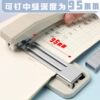 Chenguang rotatable stapler for students, center seam thickening stapler, household multifunctional office stapler, large heavy duty mini small stapler, labor-saving fixed thickness book binding supplies