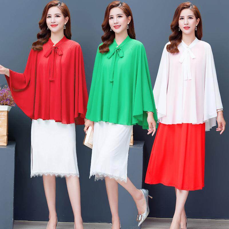  乾丝蕾丝衫/雪纺衫