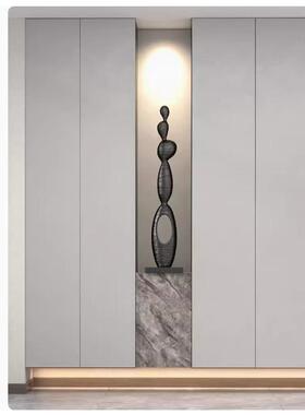 艺贝子酒店大堂创意抽象雕塑艺术品摆件样板间会所玄关落地装饰品