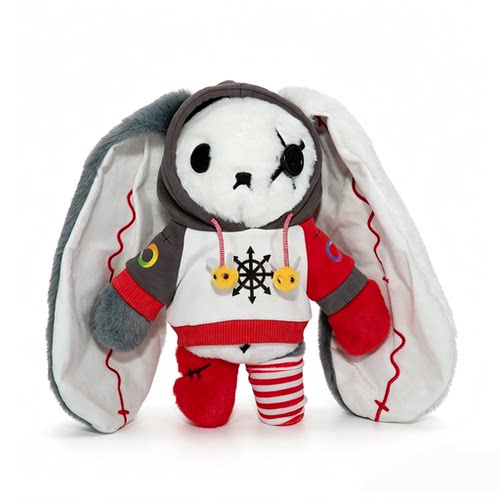 PLUSHIE DREADFULS玩偶娃衣卫衣毛绒玩具服饰兔子衣服连帽卫衣 - 图3