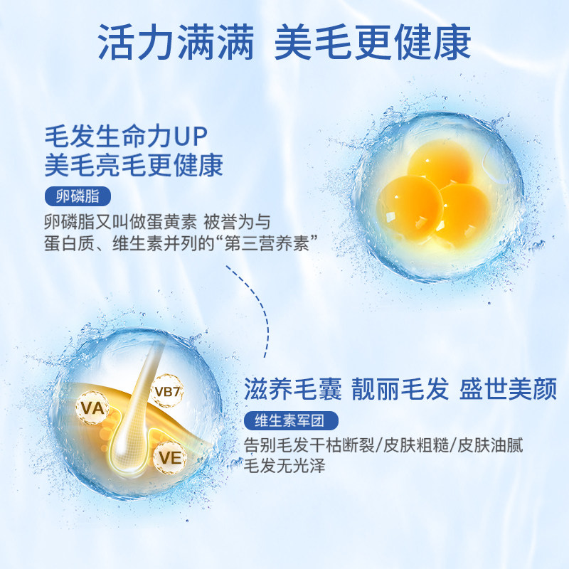 杜力德宠物鱼油DHA藻油卵磷脂猫咪美毛护肤防掉毛辅酶Q10猫狗通用