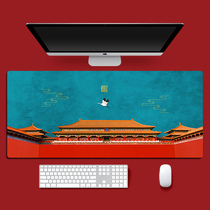 Guochao Game Slip Rat Mat Oversized Wrists Office Shortcuts Big All-female Small Size Cute Custom Electric Race Mat Large Number Ins Wind Cute Computer Mat Table Mat Keyboard Mat Student Writing Mat Book