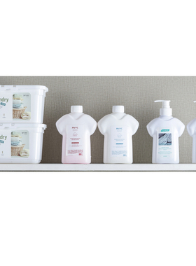 全屋定制样板房卫生间浴室柜阳台装饰品摆件洗衣液沐浴露英文道具