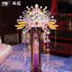 Yimo Fengguan 3D ປິດສະສາມມິຕິລະດັບໂລຫະປະກອບຮູບແບບ handmade ວັດສະດຸ diy ຂອງຂວັນລົດ hanging ornaments