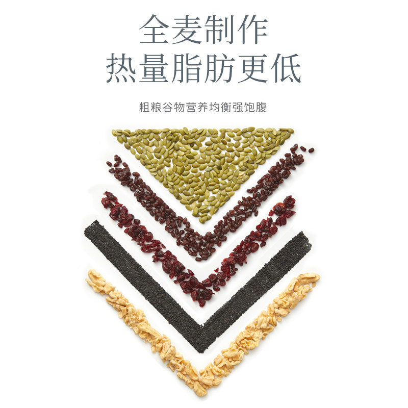 奇麦旺全麦面包刷脂餐无糖无油粗粮 奇麦旺西式糕点