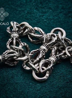 ZOCALO金刚杵系列迷你鹰头手链