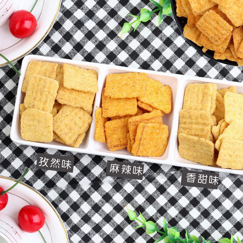 锅巴半斤-4斤散称麻辣礼包大礼包 酷菲特食品膨化食品