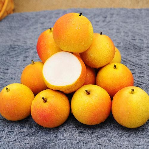 正宗鞍山特产南果梨新鲜水果当季东北辽宁南国梨红果小香梨子顺丰 - 图2