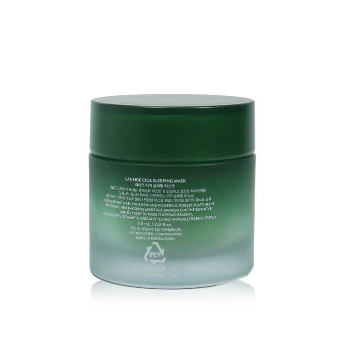 兰芝夜间舒缓修护睡眠cica积雪草 草莓网海外涂抹面膜