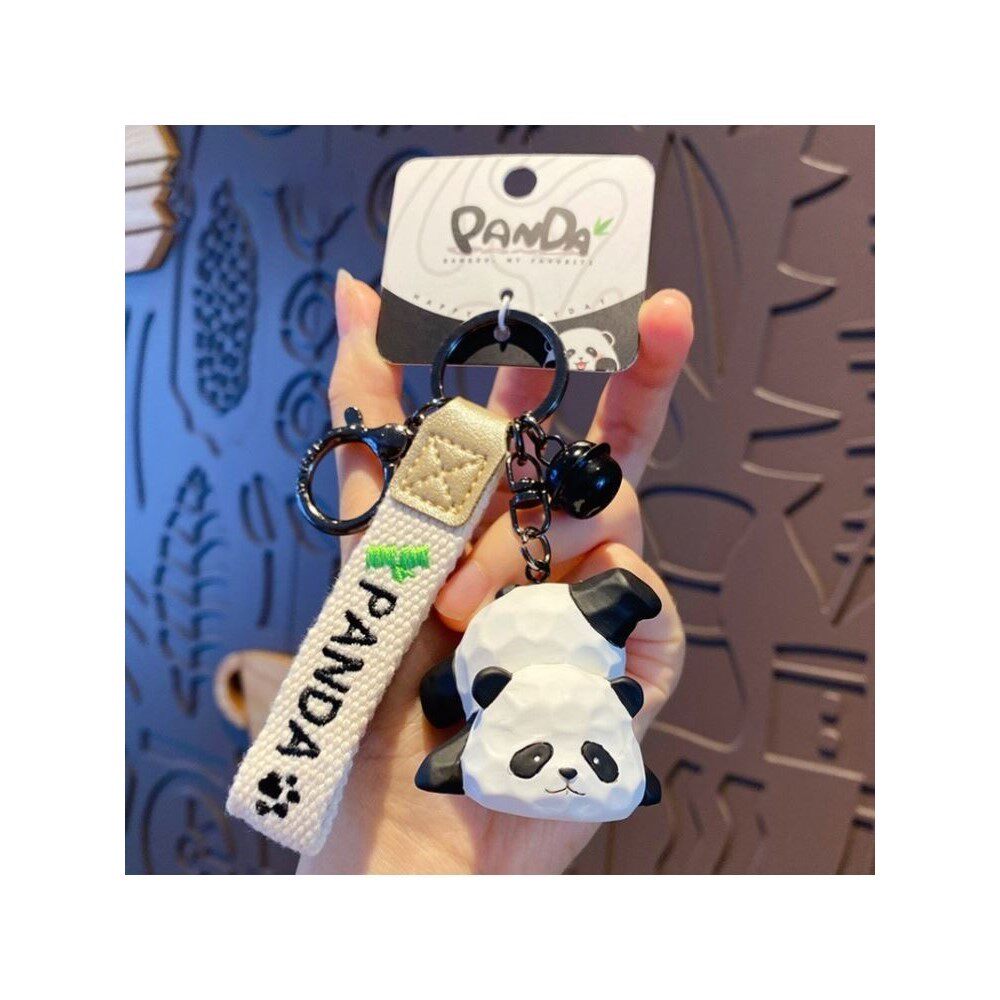 成都熊猫花花文创纪念品伴手礼小礼物旅游创意礼品中国特色钥匙链